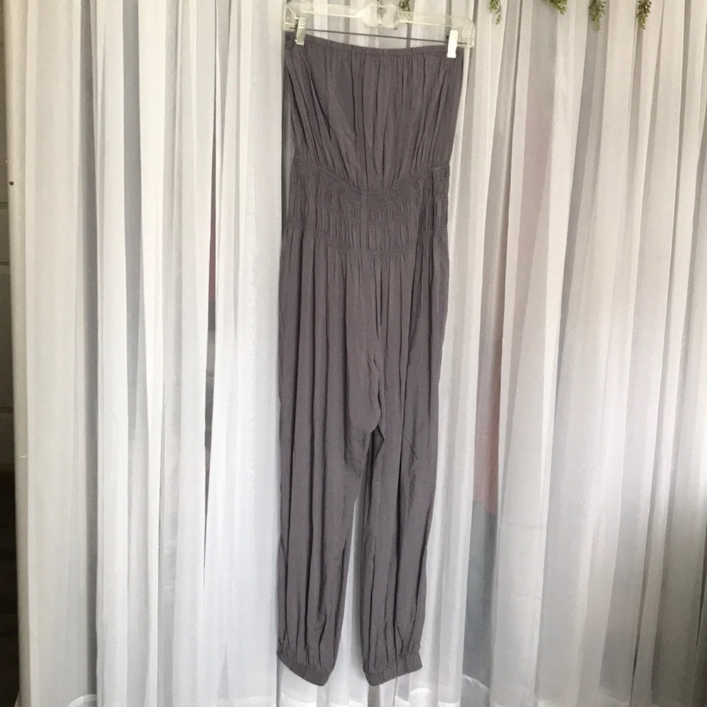 Gray Onesie with Pockets